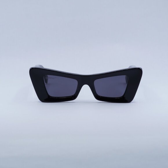 Off-White OERI027 ACCRA 1007 Sunglasses - Black Frame, Grey Lenses main image 8